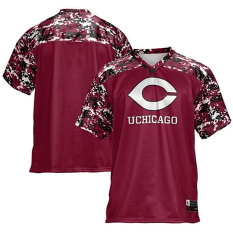 Men's GameDay Greats Maroon UChicago Maroons Football Jersey