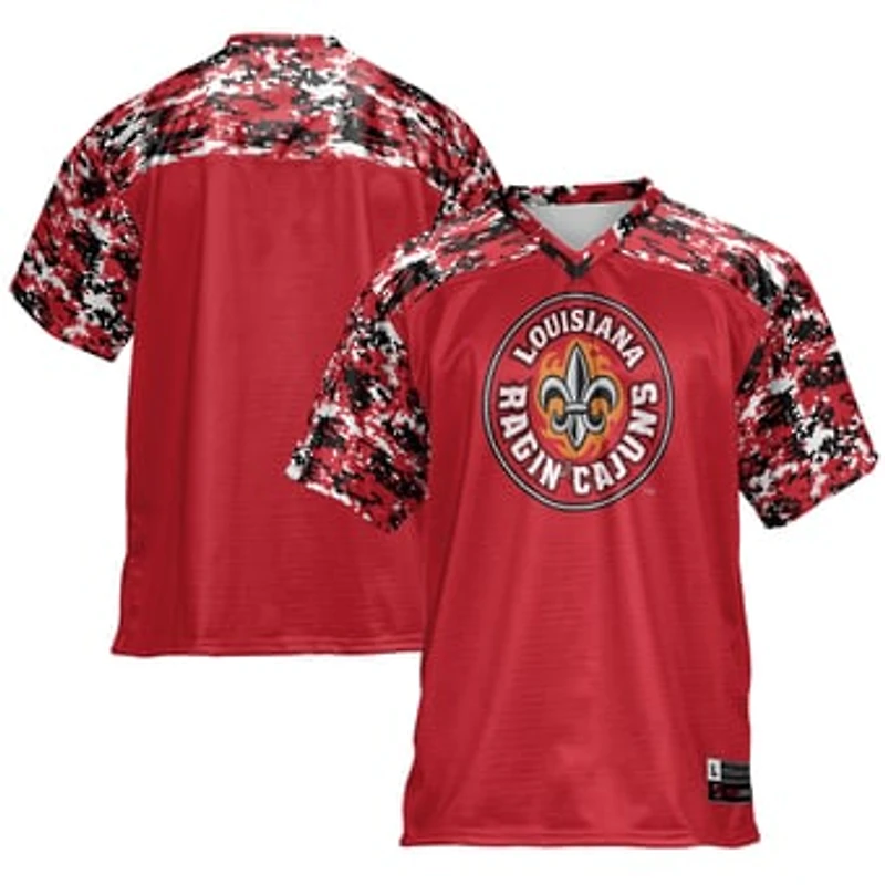 Men's GameDay Greats Maroon Louisiana Ragin' Cajuns Football Jersey