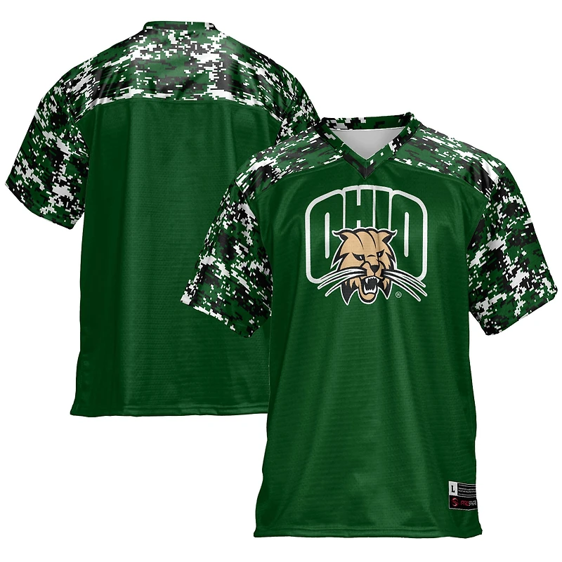 Men's GameDay Greats Green Ohio Bobcats Football Jersey