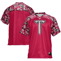 Men's GameDay Greats Cardinal Troy University Trojans Football Jersey