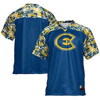 Men's GameDay Greats Navy Wisconsin Eau Claire Blugolds Football Jersey