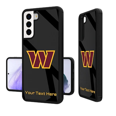 Washington Commanders Personalized Tilt Design Galaxy Bump Case