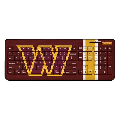 Washington Commanders Stripe Wireless Keyboard