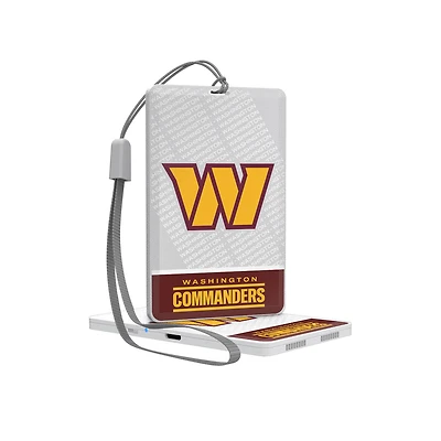 Washington Commanders End Zone Pocket Bluetooth Speaker