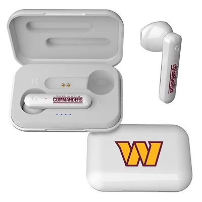 Keyscaper Washington Commanders  Wireless TWS Insignia Design Earbuds