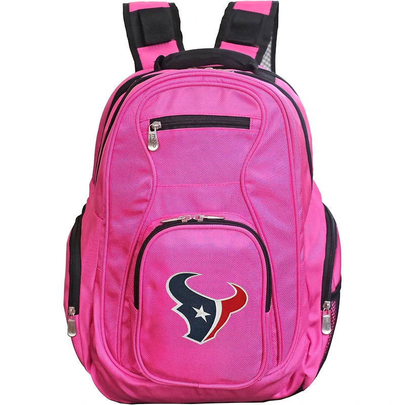 MOJO Pink Houston Texans Premium Laptop Backpack