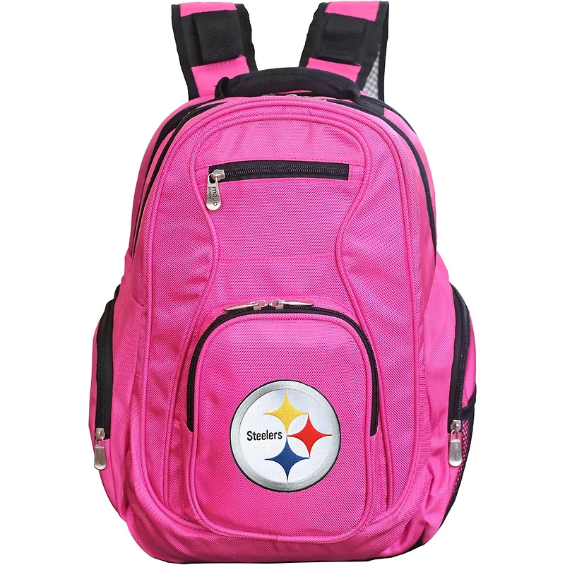 MOJO Pink Pittsburgh Steelers Premium Laptop Backpack