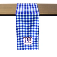 New York Giants Buffalo Check Table Runner