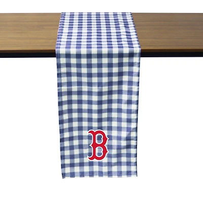 Boston Red Sox Buffalo Check Table Runner