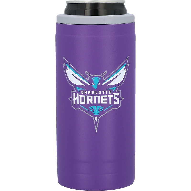 Charlotte Hornets 12oz. Flipside Powdercoat Slim Can Cooler