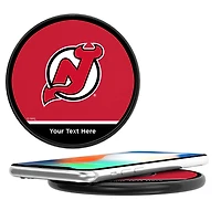 New Jersey Devils Personalized 10-Watt Wireless Phone Charger