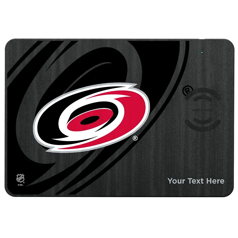 Carolina Hurricanes Personalized Wireless Charger & Mouse Pad