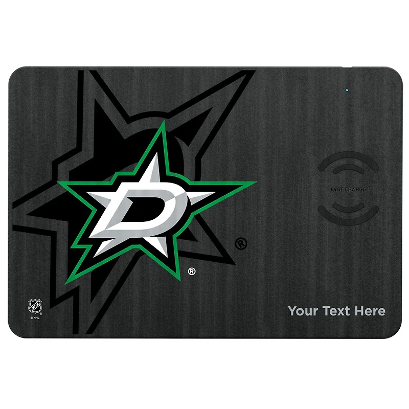 Dallas Stars Personalized Wireless Charger & Mouse Pad