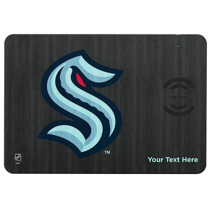Seattle Kraken Personalized Wireless Charger & Mouse Pad