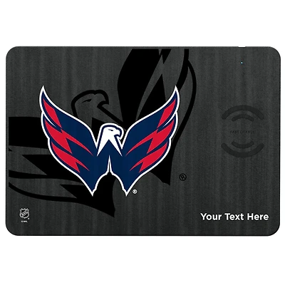 Washington Capitals Personalized Wireless Charger & Mouse Pad
