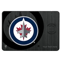 Winnipeg Jets Personalized Wireless Charger & Mouse Pad