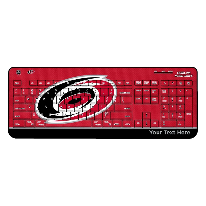 Carolina Hurricanes Personalized Wireless Keyboard