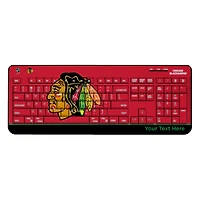 Chicago Blackhawks Personalized Wireless Keyboard
