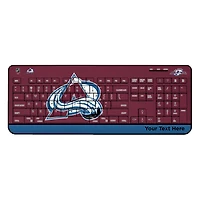 Colorado Avalanche Personalized Wireless Keyboard