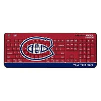 Montreal Canadiens Personalized Wireless Keyboard