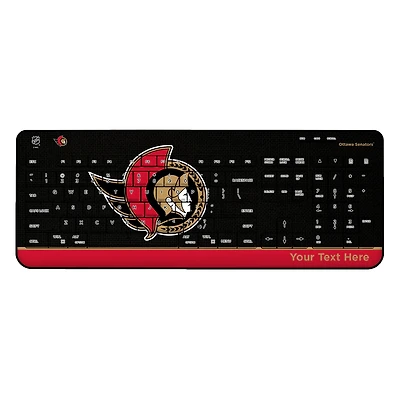 Ottawa Senators Personalized Wireless Keyboard