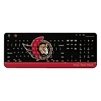Ottawa Senators Personalized Wireless Keyboard