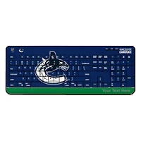 Vancouver Canucks Personalized Wireless Keyboard