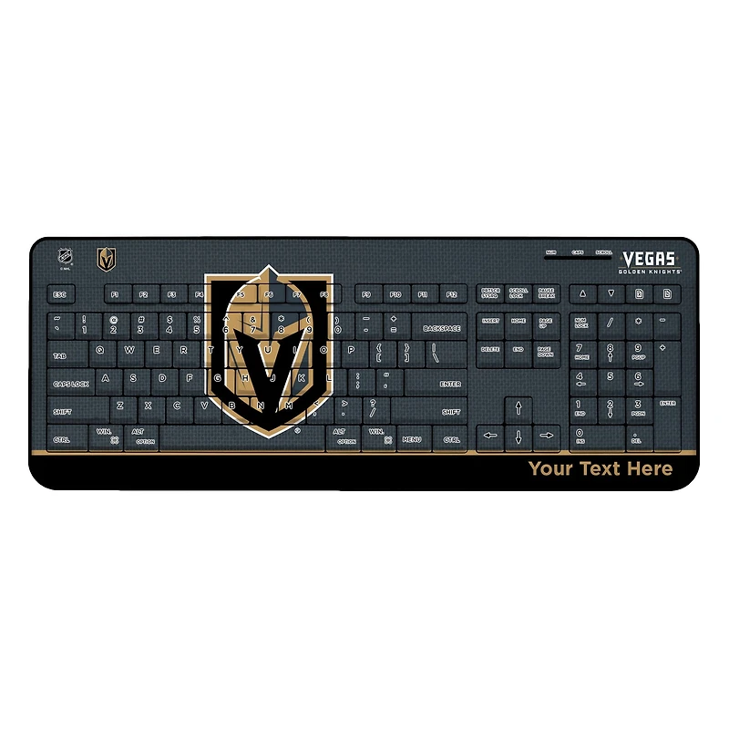 Vegas Golden Knights Personalized Wireless Keyboard