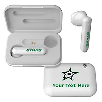 Dallas Stars Personalized Insignia Design Wireless Earbuds