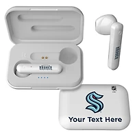 Seattle Kraken Personalized Insignia Design Wireless Earbuds