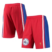 Men's Mitchell & Ness Red Philadelphia 76ers 1996-97 Hardwood Classics Swingman Shorts