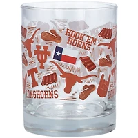 Texas Longhorns 14oz. Local Rocks Glass