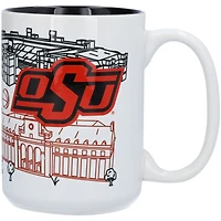 Oklahoma State Cowboys 15oz. Campus Line Art Mug