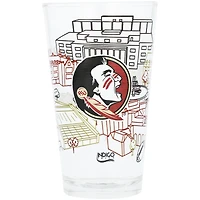 Florida State Seminoles 16oz. Campus Line Art Pint Glass