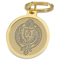 Gold Fordham Rams Team Logo Split-Wire Key Ring