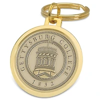 Gold Gettysburg Bullets Team Logo Split-Wire Key Ring