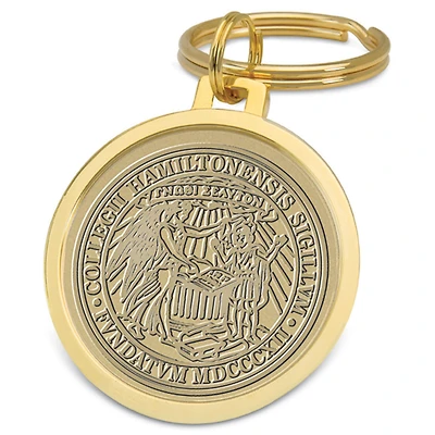 Gold Hamilton Continentals Team Logo Split-Wire Key Ring