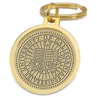 Gold UC Riverside Highlanders Team Logo Split-Wire Key Ring
