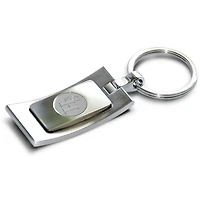 Silver Sam Houston State Bearkats Logo Curve Key Ring