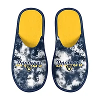 Women's FOCO Milwaukee Brewers Team Scuff Slide Slippers