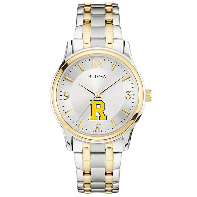 Bulova Silver Rochester Yellow Jackets Classic Two-Tone Round Watch
