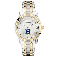 Bulova Silver Hamilton Continentals Classic Two-Tone Round Watch