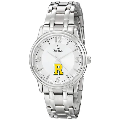 Men's Bulova  Silver Rochester Yellow Jackets