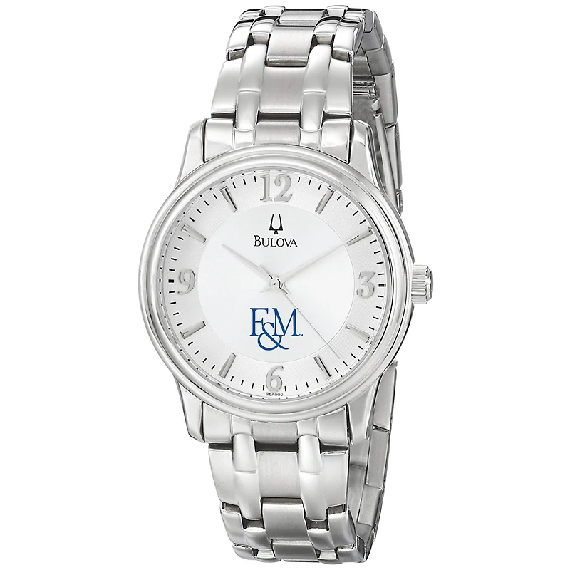Men's Bulova  Silver Franklin & Marshall Diplomats