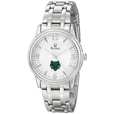 Men's Bulova  Silver Binghamton Bearcats