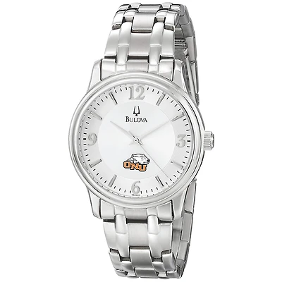 Men's Bulova  Silver Ohio Northern Polar Bears