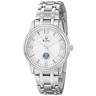 Men's Bulova  Silver Longwood Lancers