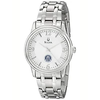 Men's Bulova  Silver Longwood Lancers
