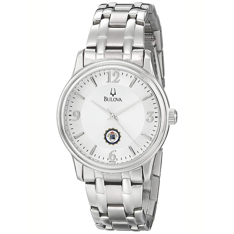 Men's Bulova  Silver Robert Morris Colonials