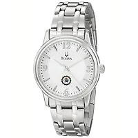 Men's Bulova  Silver Robert Morris Colonials